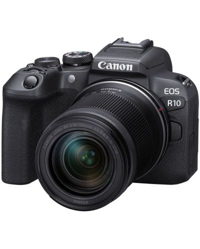 Безогледален фотоапарат Canon - EOS R10, RF-S 18-150, IS STM, Black + Обектив Canon - RF 85mm f/2 Macro IS STM - 2